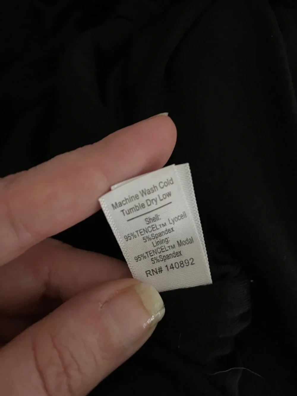 Marine Layer Black Lexi Rib Mock Neck Midi Dress - Picture 7 of 7